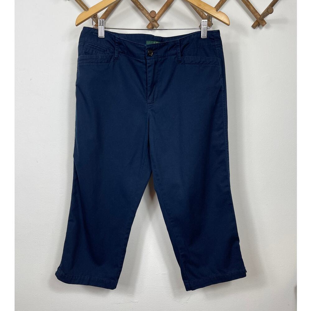 Ralph Luren Capris Pants in Navy Blue Size 8